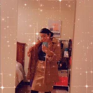 Oversized soft-brush coat